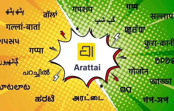 Arattai app in multiple language