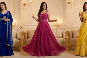 Designer dress for party wear