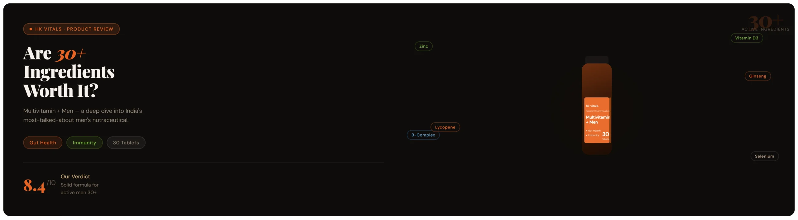 hk vitals multivitamin banner