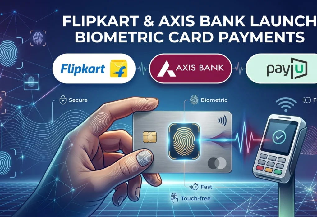 Flipkart, Axis Bank and PayU launch biometric authentication for card payments