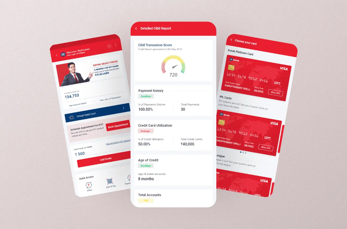 Kotak 811 accounts variants