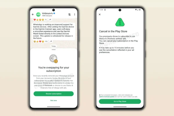 Whatsapp Subscription