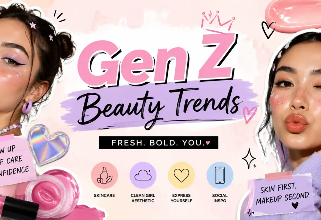 Gen Z beauty vibes and trends