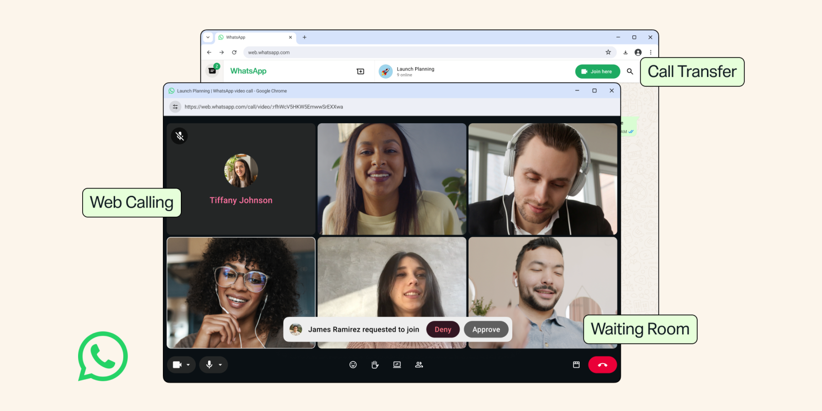 WhatsApp Web calling